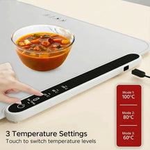 Premium Electric Food Warming Tray for Serving Warm Meals