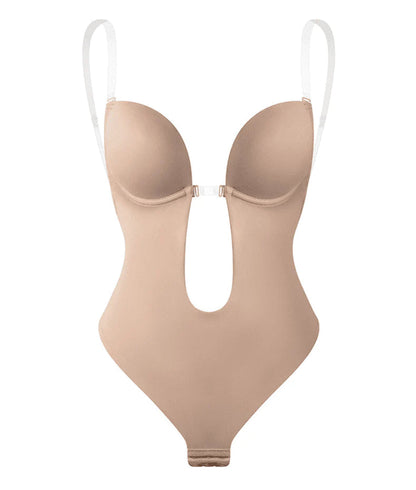 Anti-Slip Backless Waist Reduction Bodysuit-color