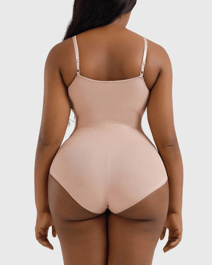 Buy Skimmylo Women Full Body Shapewear Tummy Control, Adjustable Thin Strap Body  Suit Wear, Stretchable Tummy Tucker Shaper for Women's, Under Dress Bodysuit  Shapewears (Beige, L) at