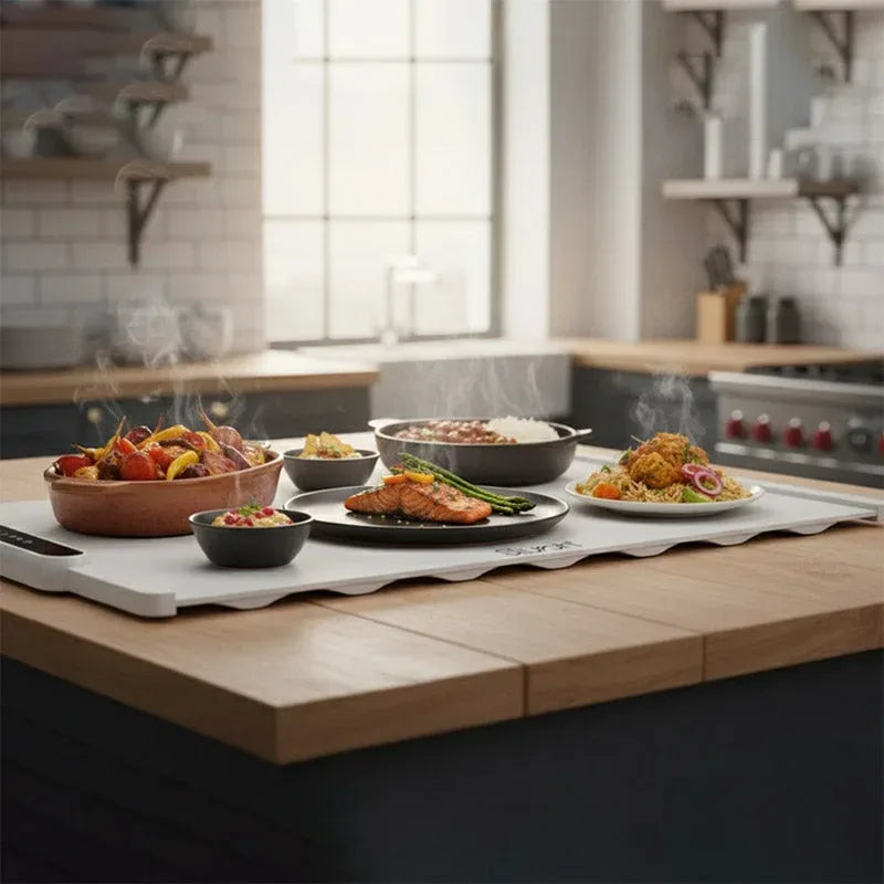 Premium Electric Food Warming Tray for Serving Warm Meals