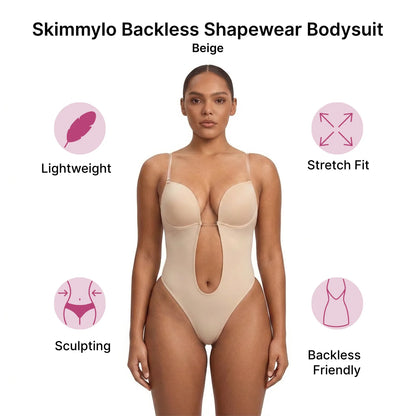 Backless Shapewear Bodysuit