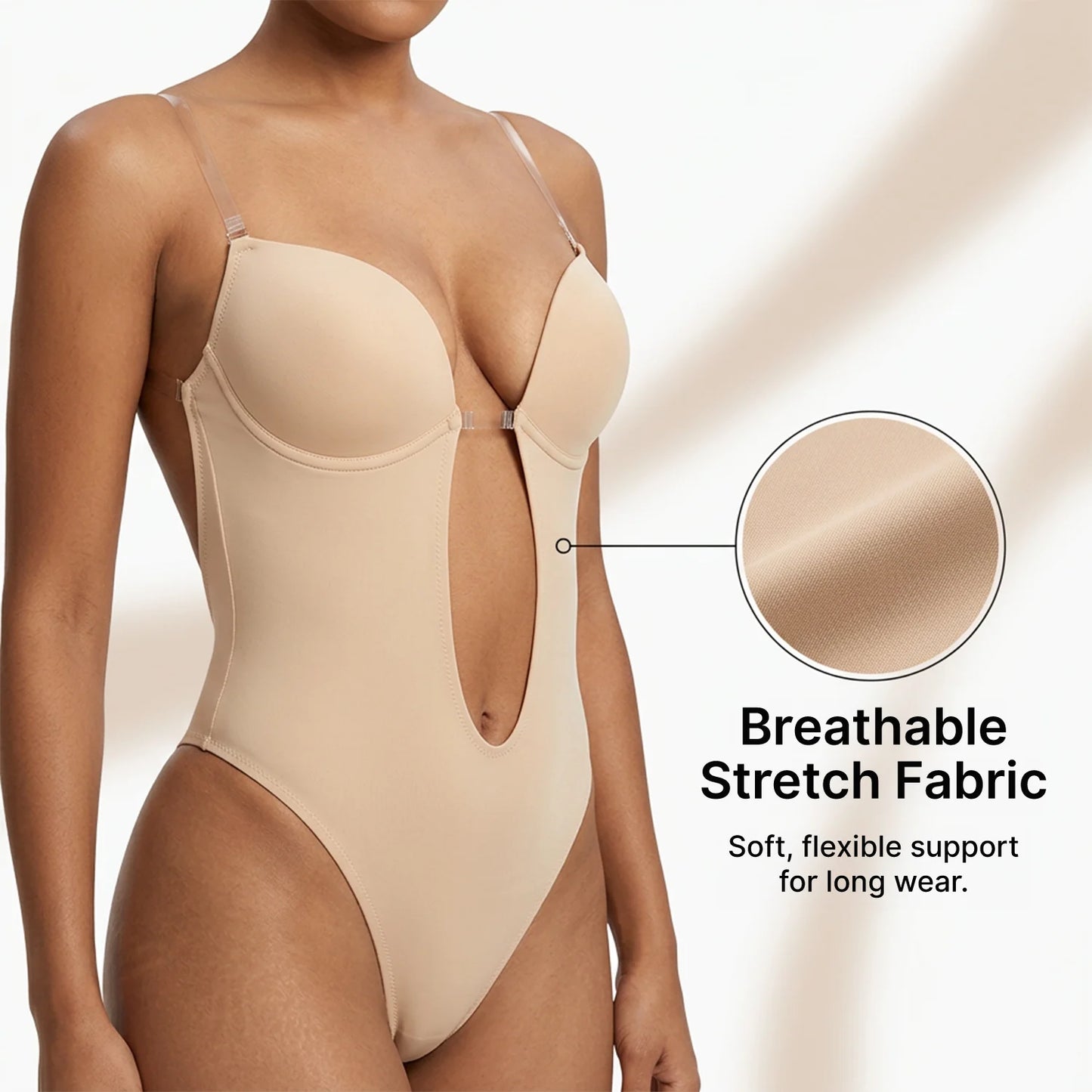 Backless Shapewear Bodysuit