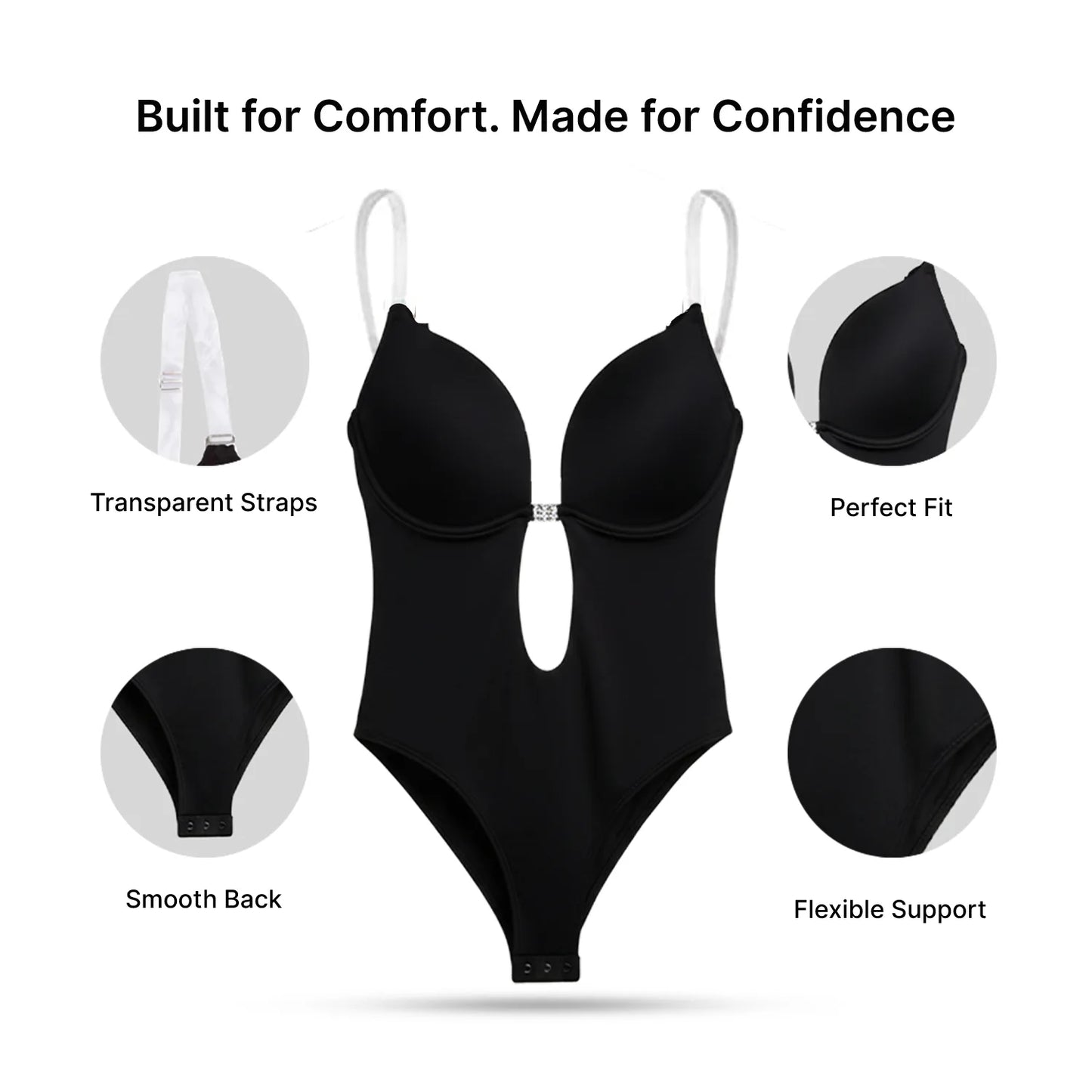 Backless Shapewear Bodysuit
