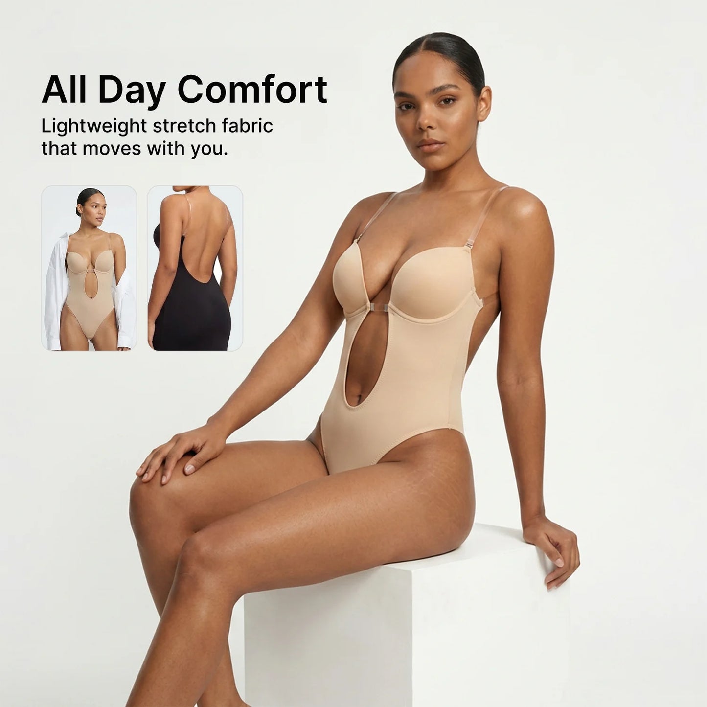 Backless Shapewear Bodysuit