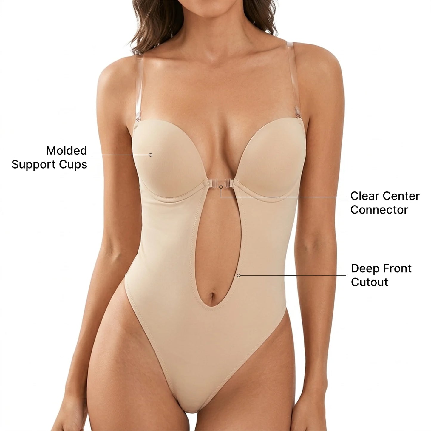 Backless Shapewear Bodysuit