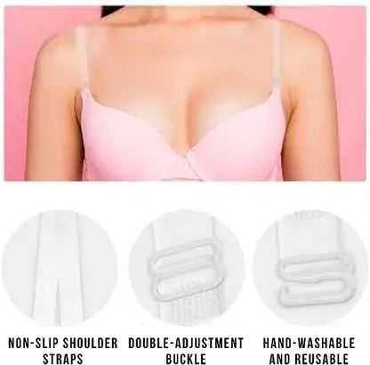 Invisible Bra Strap ( Side & Middle Straps )